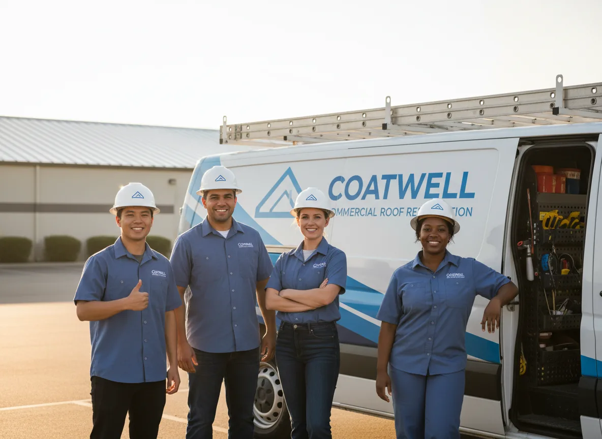 Commercial roof coating company in Haddock, GA